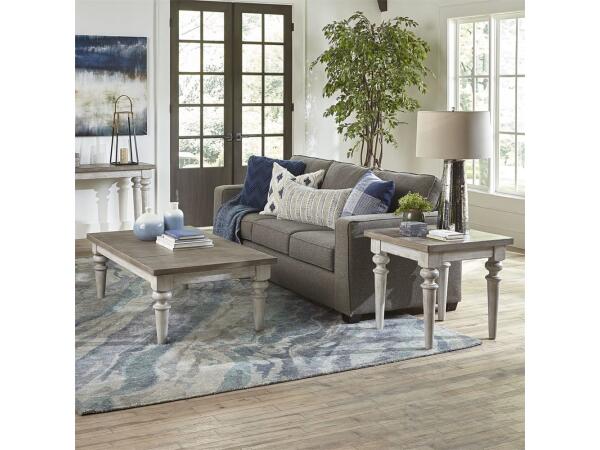 Heartland Opt 3 Piece Set Cocktail & Coffee Tables Liberty Furniture