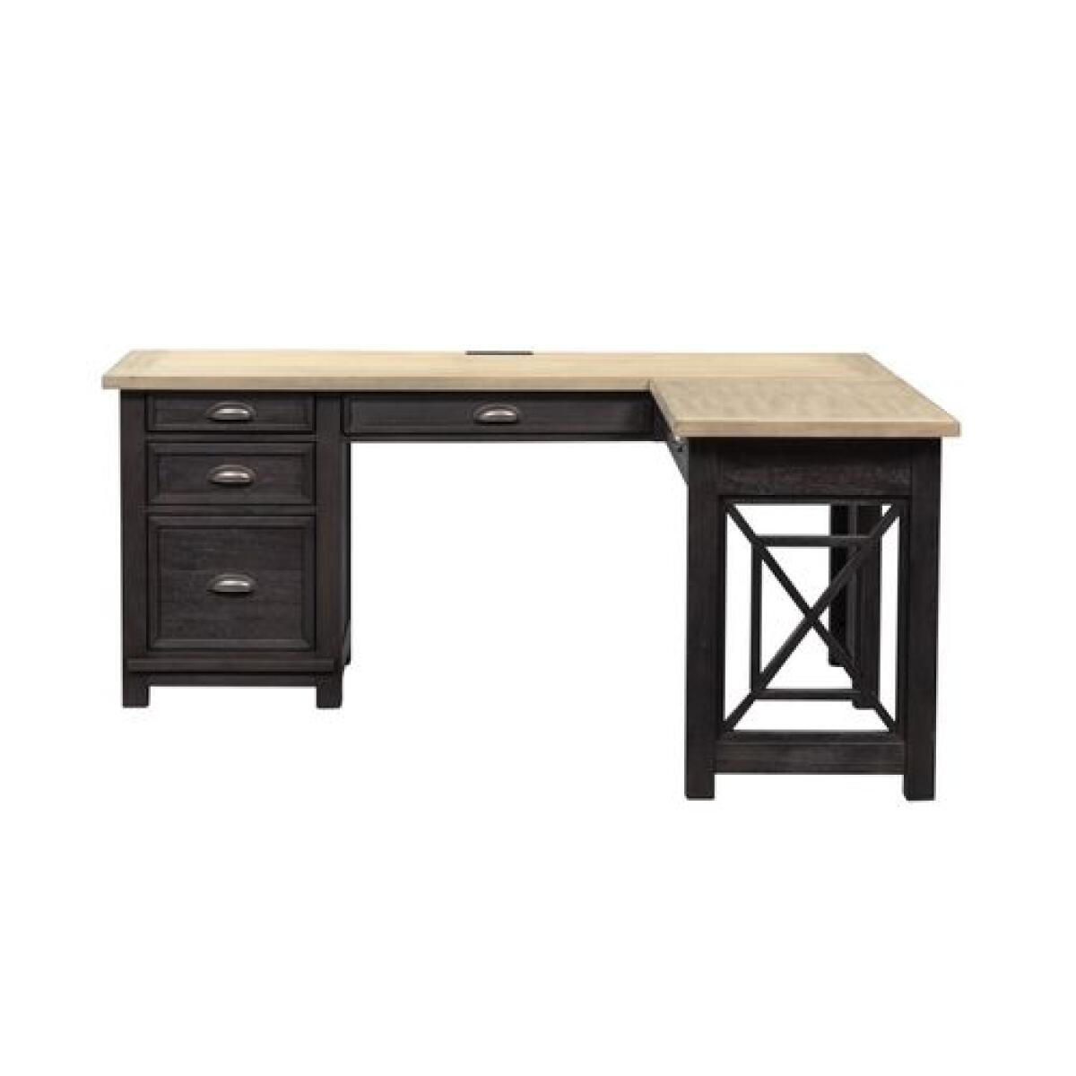 Heatherbrook L Writing Desk Top Desks Liberty Furniture 2 Heatherbrook L Writing Desk Top Desks Liberty Furniture 2