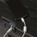 Chesapeake 3 Drawer Night Stand w/ Charging Station - Image 3