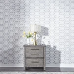 Modern Farmhouse 3 Drawer Night Stand - Image 2