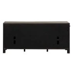 Modern Farmhouse 66 Inch Entertainment Console in Charcoal - Image 6