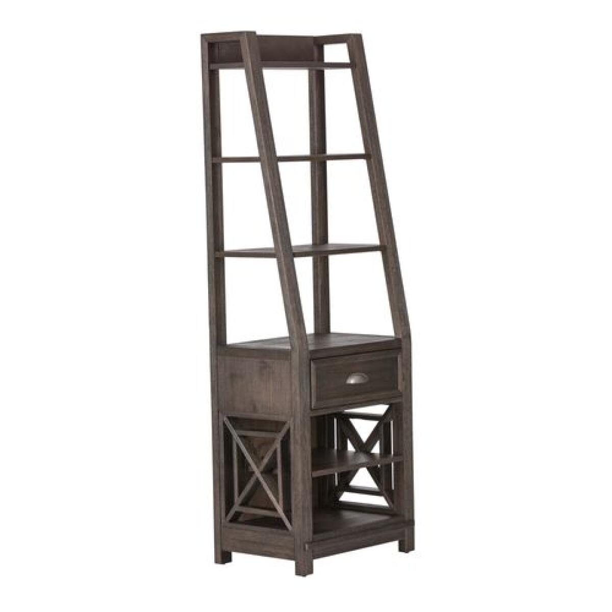 Heatherbrook Leaning Bookcase Pier Bookcases Liberty Furniture 2 Heatherbrook Leaning Bookcase Pier Bookcases Liberty Furniture 2