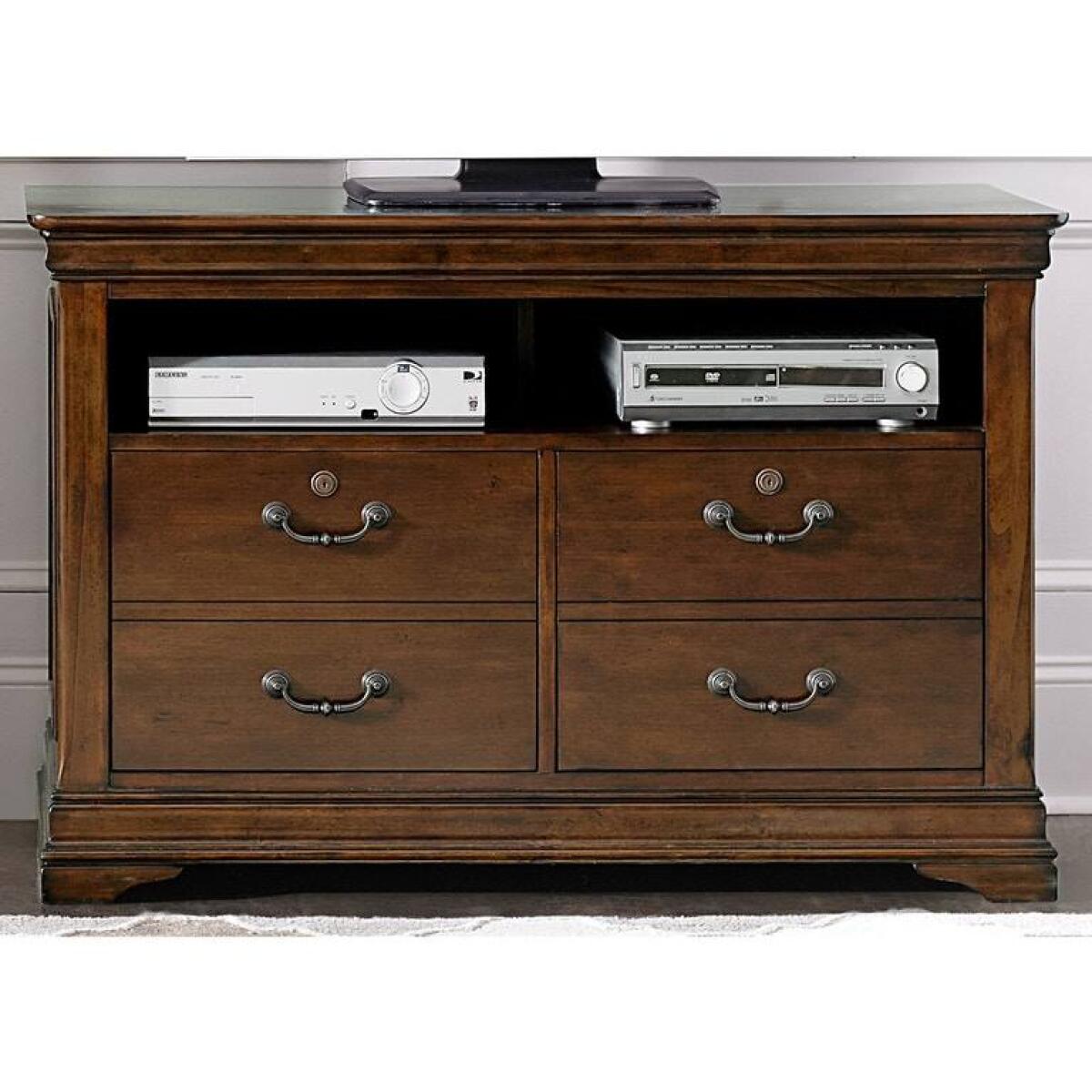 Chateau Valley Media File Cabinet Chateau Valley Media File Cabinet - Image 1