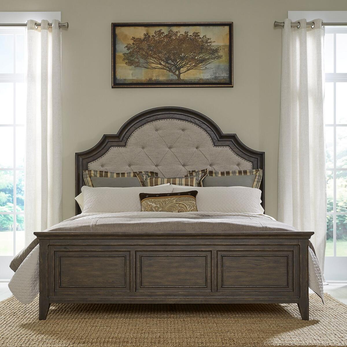 Paradise Valley Upholstered Queen Bed Beds Liberty Furniture 2 Paradise Valley Upholstered Queen Bed Beds Liberty Furniture 2