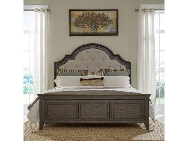Paradise Valley Upholstered Queen Bed Beds Liberty Furniture