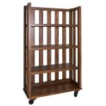 Arlington Open Bookcase on Casters Bookcases Liberty Furniture 8