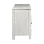 Modern Farmhouse 66 Inch Entertainment Console in White Entertainment Stands Liberty Furniture 11