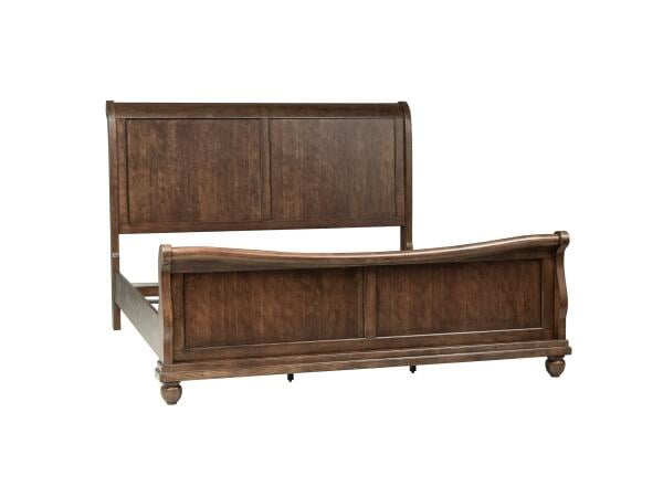 Rustic Traditions King Sleigh Bed Beds Liberty Furniture