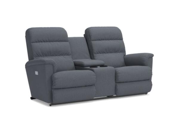 Tripoli Reclining Loveseat w/Console Loveseats Customizable