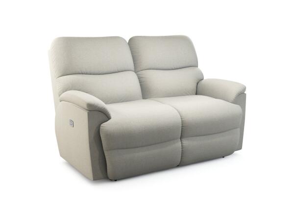 Trouper Power Reclining Loveseat w/ Headrest Loveseats Customizable