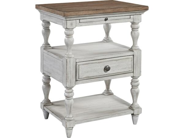 Farmhouse Reimagined 1 Drawer Night Stand - Image 2