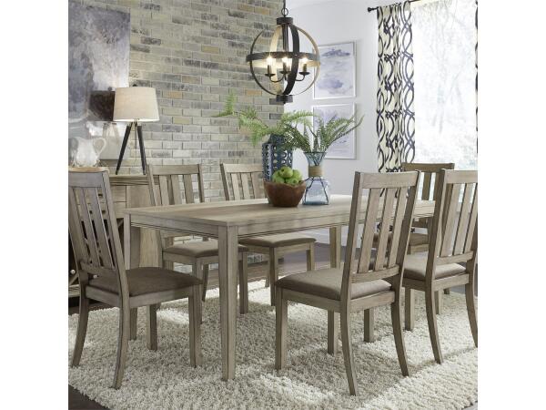 Sun Valley 7 Piece Rectangular Table Set Dining Sets Liberty Furniture