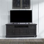 Harvest Home 66 Inch TV Console in Chalkboard Finish - Image 2