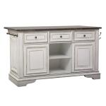 Magnolia Manor Kitchen Island Dining Storage Liberty Furniture 6