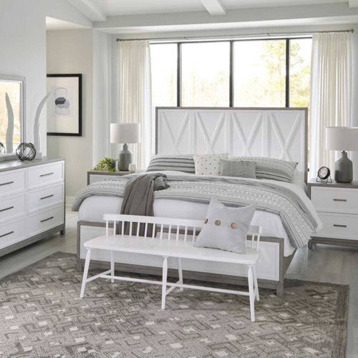 Palmetto Heights King Panel Bed Beds Liberty Furniture 2 Palmetto Heights King Panel Bed Beds Liberty Furniture 2