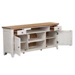 Farmhouse Reimagined Entertainment 67 Inch TV Stand Entertainment Stands Liberty Furniture 14
