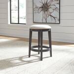 Ocean Isle Upholstered Console Stool Barstools Liberty Furniture 5