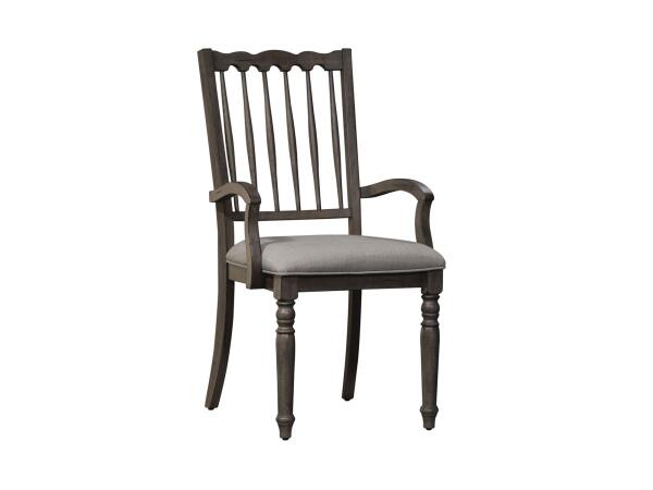 Brandywine Spindle Back Upholstered Arm Chair Chairs & Benches Liberty Furniture