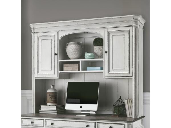 Jr Executive Credenza Hutch 244-HO132 Desks Liberty Furniture