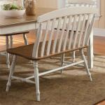 Al Fresco Slat Back Bench - Image 2