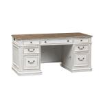 Magnolia Manor Jr Executive Credenza Office Storage Liberty Furniture 16