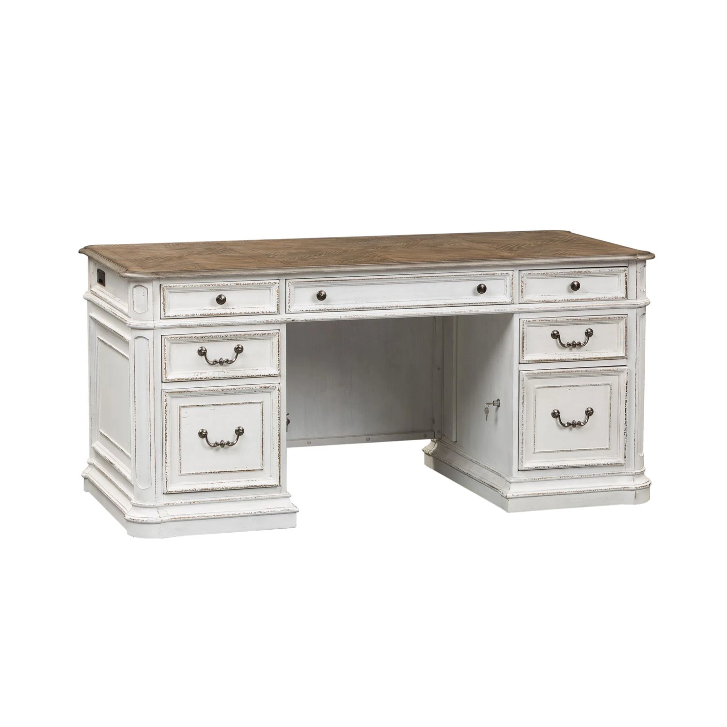 Magnolia Manor Jr Executive Desk Magnolia Manor Jr Executive Desk - Image 1