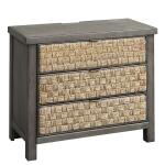 Modern Farmhouse 3 Drawer Accent Night Stand Nightstands Liberty Furniture 6