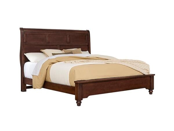 Cool Farmhouse Panel Bed Natural CF Beds Vaughan Bassett 11