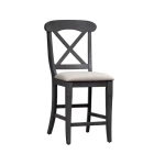 Ocean Isle Uph X Back Counter Chair