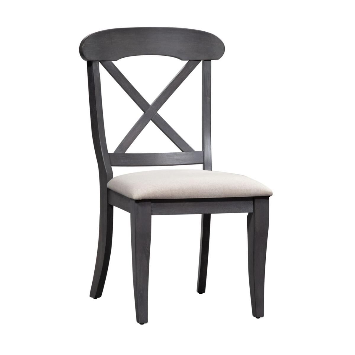 Ocean Isle Upholstered X Back Side Chair Chairs & Benches Liberty Furniture 2 Ocean Isle Upholstered X Back Side Chair Chairs & Benches Liberty Furniture 2