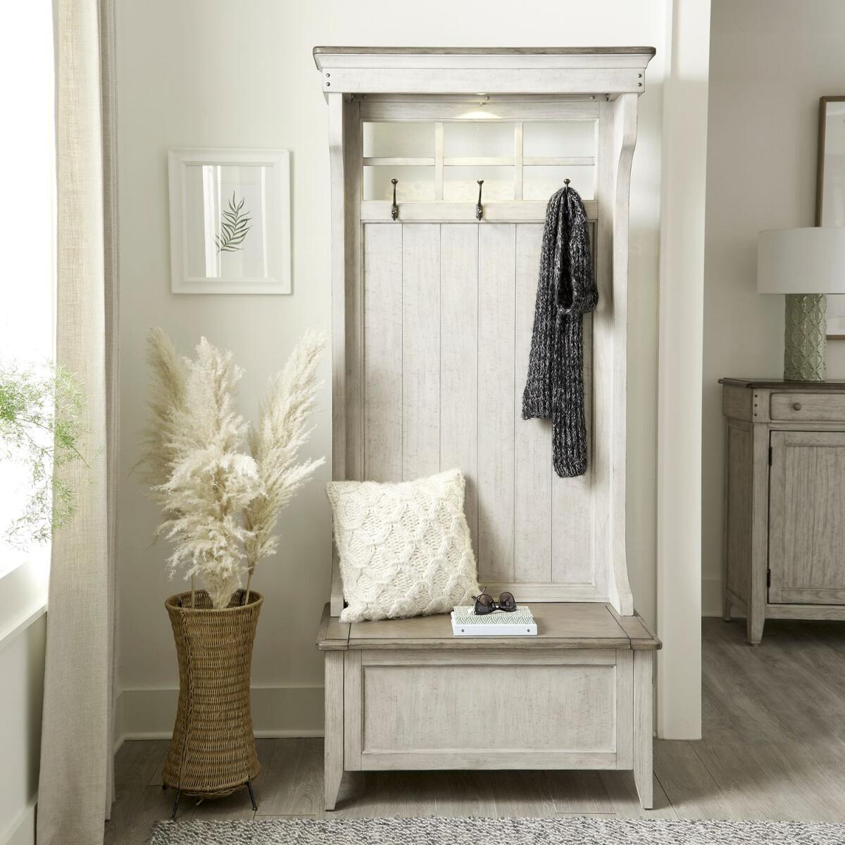 Ivy Hollow 2 Piece Hall Tree Set Accent Furniture Liberty Furniture 2 Ivy Hollow 2 Piece Hall Tree Set Accent Furniture Liberty Furniture 2