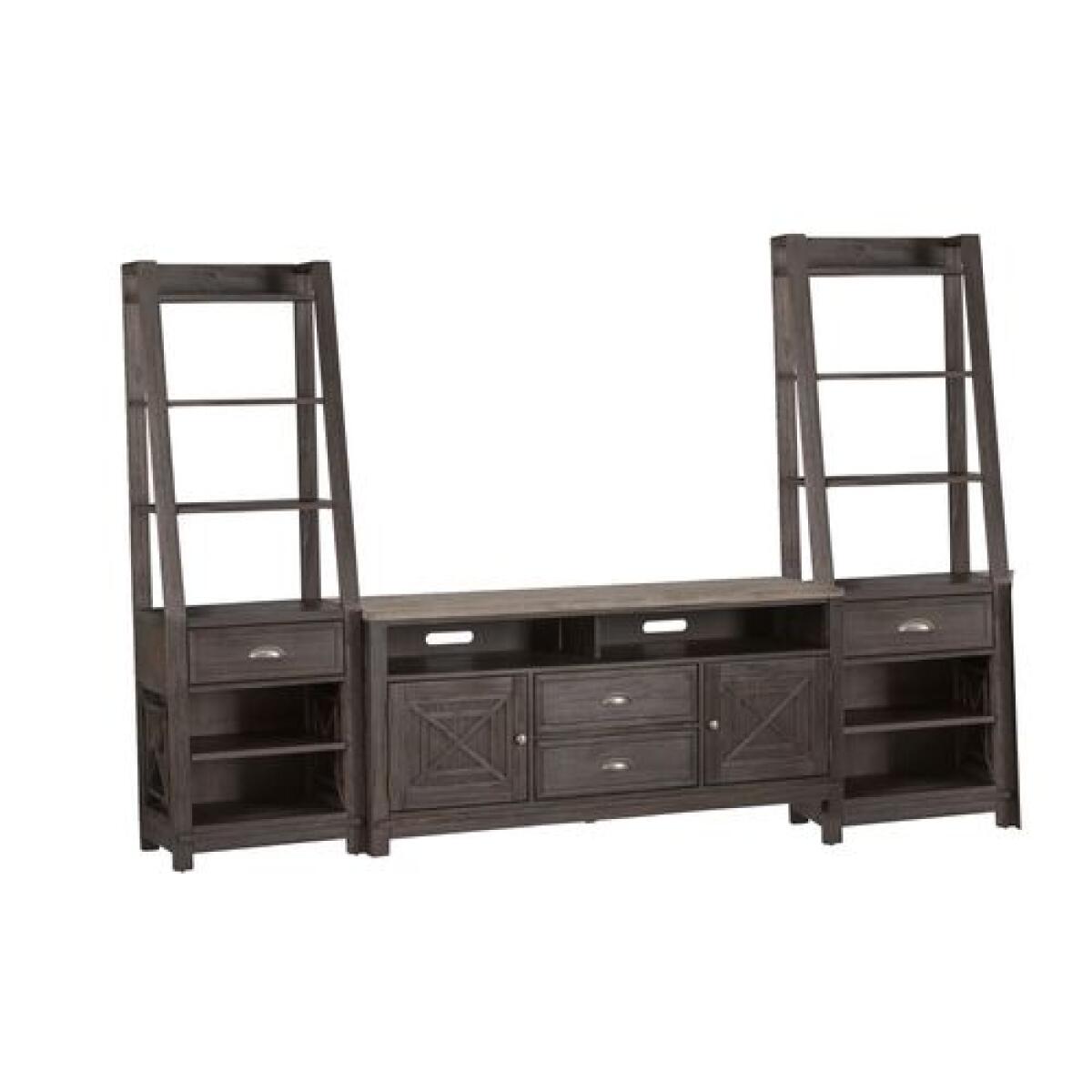 Heatherbrook Entertainment Center with Piers Entertainment Stands Liberty Furniture 2 Heatherbrook Entertainment Center with Piers Entertainment Stands Liberty Furniture 2