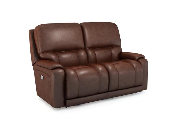 Greyson Power Reclining Loveseat w/ Headrest Loveseats Customizable