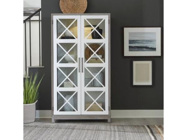 Palmetto Heights Bunching Display Chest Dining Storage Liberty Furniture