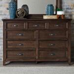 Saddlebrook 9 Drawer Dresser Dressers Liberty Furniture 11