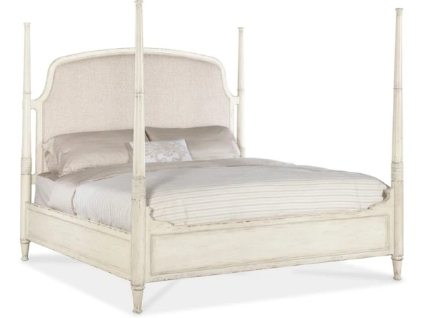 Americana Upholstered Poster Bed