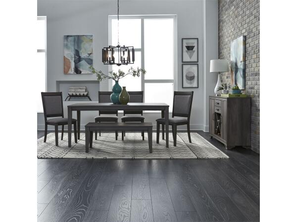 Tanners Creek 6 Piece Rectangular Table Set Dining Sets Liberty Furniture