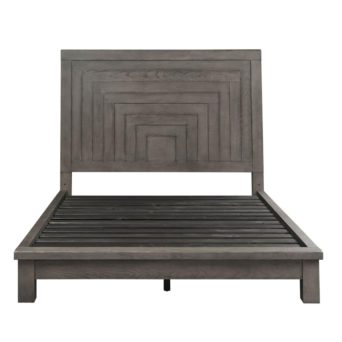 Modern Farmhouse Platform Bed Modern Farmhouse Platform Bed - Image 1