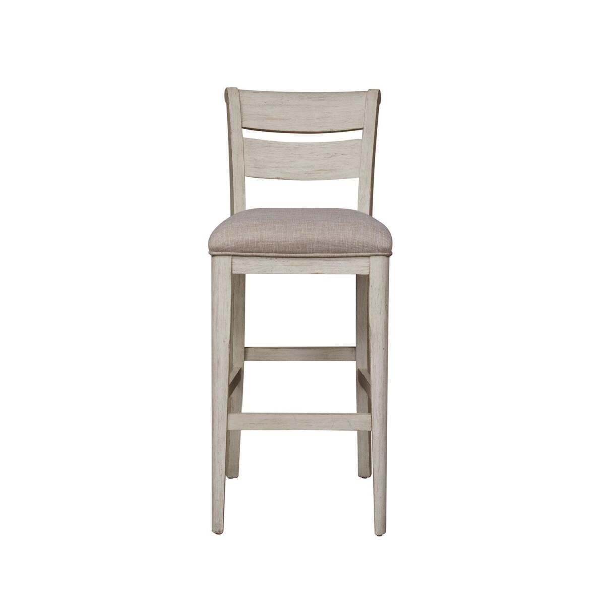 Farmhouse Reimagined Ladder Back Counter Chair Farmhouse Reimagined Ladder Back Counter Chair - Image 1