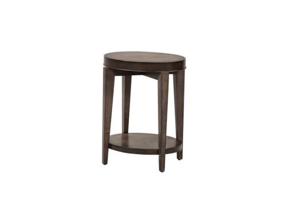 Penton Oval Chair Side Table Chairside Tables Liberty Furniture