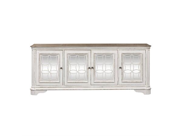 Magnolia Manor 84″ TV Stand Entertainment Stands Liberty Furniture