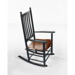Classic Lumbar Rocker Chairs Customizable 6