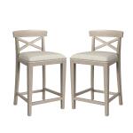 Bayview Wood Stool, Set of 2 Barstools Hillsdale Furniture 5