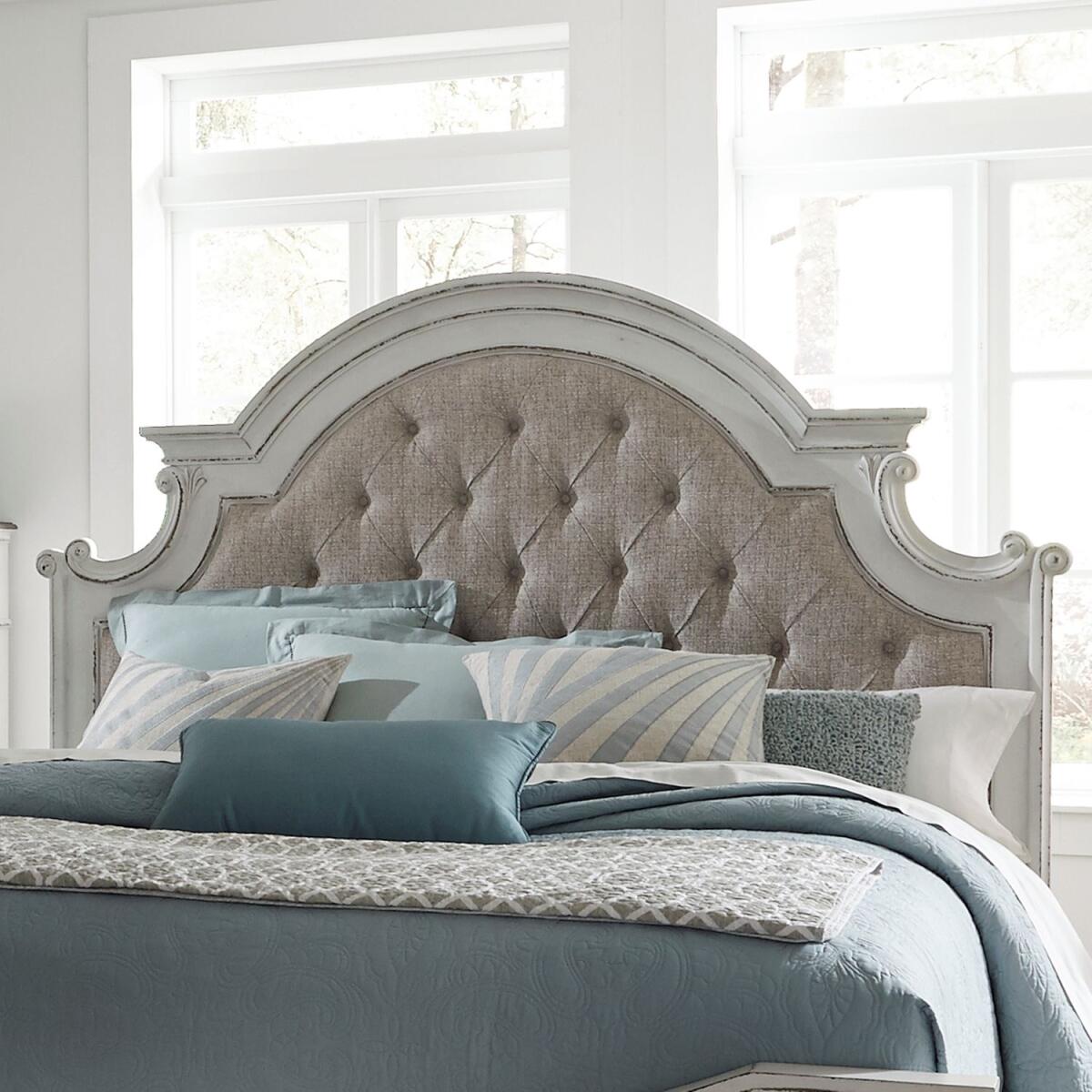 Magnolia Manor Queen Upholstered Bed 244-BR13 Magnolia Manor Queen Upholstered Bed 244-BR13 - Image 1