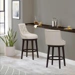Halbrooke Wood Stool Barstools Hillsdale Furniture 7