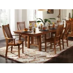 Laurelhurst Slatback Arm Chair in Mission Oak (Set of 2) - Image 3