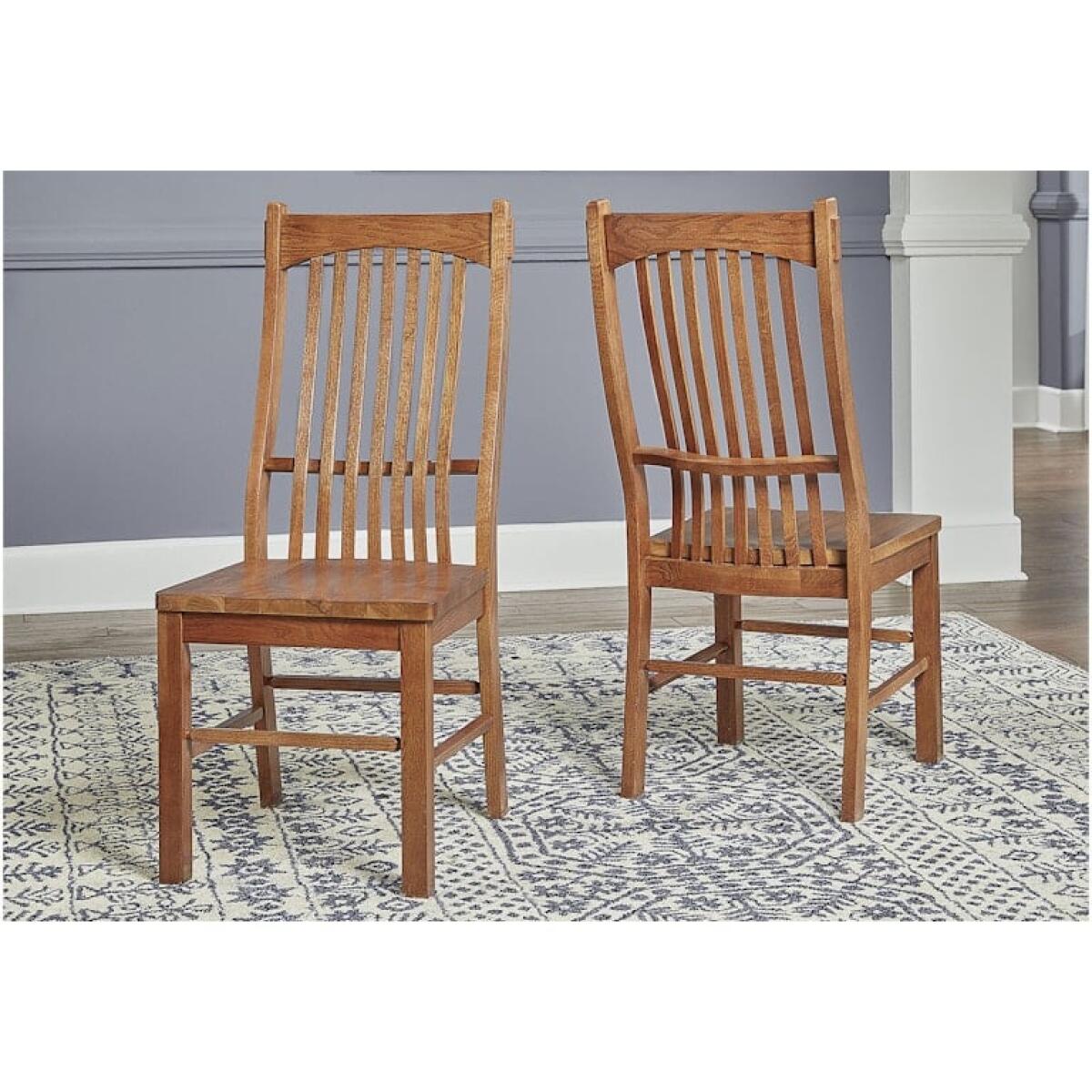 A America Casual Dining Slatback Side Chair LAUOA275K Chairs & Benches A-America 2 A America Casual Dining Slatback Side Chair LAUOA275K Chairs & Benches A-America 2