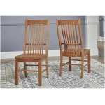 A America Casual Dining Slatback Side Chair LAUOA275K
