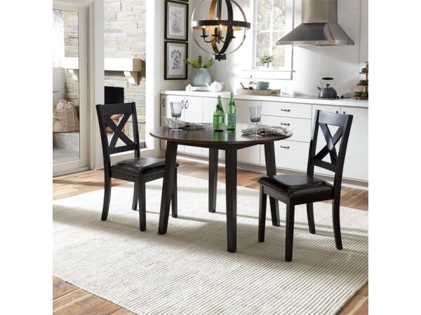 Thornton II Three Piece Drop Leaf Table Set Dining Tables Liberty Furniture