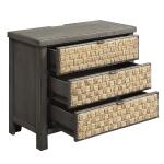 Modern Farmhouse 3 Drawer Accent Night Stand Nightstands Liberty Furniture 8